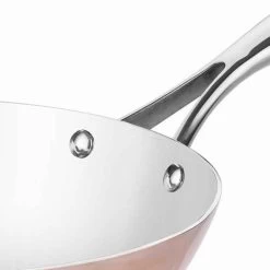 Wok-Pfanne Aus Kupfer - Ø 24 Cm -Küchen Verkauf 512 detail 3941