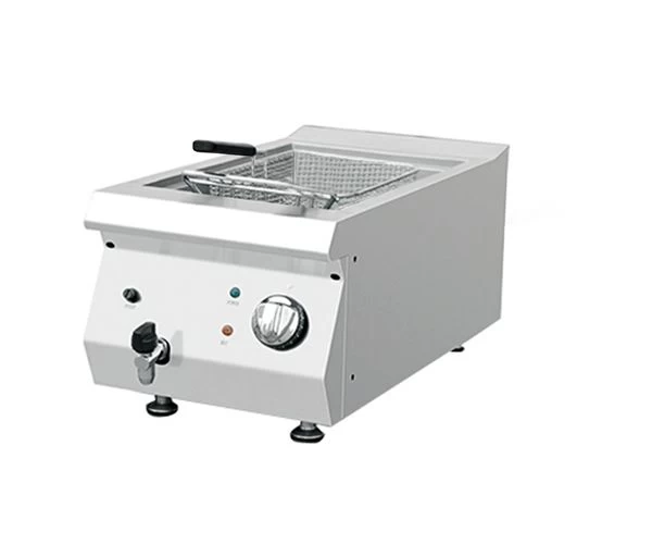 Fritteuse - 11,5 Liter - 4,5 KW - Mit Ablasshahn 2 Fritteuse - 11,5 Liter - 4,5 KW - Mit Ablasshahn – Bild 2