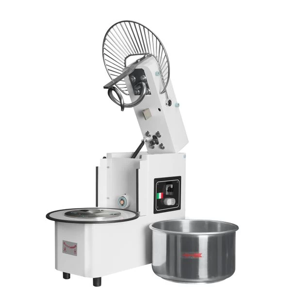 Teigknetmaschine - 53 Liter / 43 Kg - 2 Geschwindigkeiten - Kessel Abnehmbar Und Rührwerk Aufklappbar 3 Teigknetmaschine - 53 Liter / 43 Kg - 2 Geschwindigkeiten - Kessel Abnehmbar Und Rührwerk Aufklappbar – Bild 3