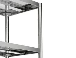 Edelstahlregal PREMIUM - 1000x500mm - Mit 4 Ablagen (VERSTELLBAR) -Küchen Verkauf 636846190981714156 918e