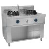 Gas Wok-Herd - 28 KW - 2 Kochstellen - Inkl. 1 Miniwassersäule