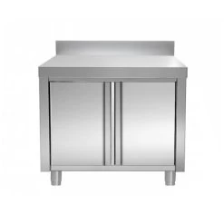 Edelstahl Arbeitsschrank PREMIUM - 800x700mm - Mit Flügeltür & Aufkantung 11 Edelstahl Arbeitsschrank PREMIUM - 800x700mm - Mit Flügeltür & Aufkantung -Küchen Verkauf ASK87A e62d