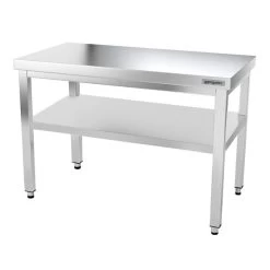 Edelstahl Arbeitstisch PREMIUM - 1200x700mm - Mit Grundboden Ohne Aufkantung -Küchen Verkauf ATK127 003 ff76