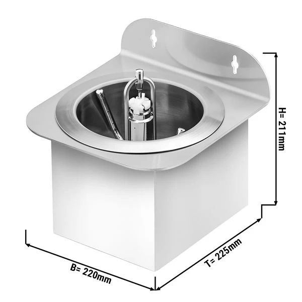 Behälter-, Gläser- & Kragendusche Mit Wasser-Stopp-Automatik 1 Behälter-, Gläser- & Kragendusche Mit Wasser-Stopp-Automatik