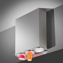 Set Dreifach Becherspender - Kunststoff - Anbauversion -Küchen Verkauf BSKSDL room 1 fed8