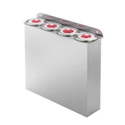 Set Vierfach Becherspender - Kunststoff - Anbauversion -Küchen Verkauf BSKSVL624 2 2804