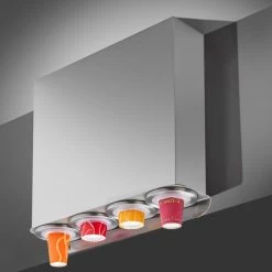 Set Vierfach Becherspender - Kunststoff - Anbauversion -Küchen Verkauf BSKSVL624 room a672