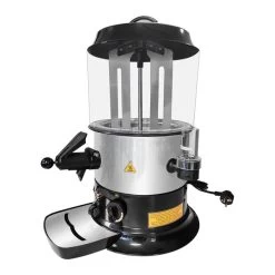 Schokoladenspender / Salep - 9 Liter - Schwarz Silber 13 Schokoladenspender / Salep - 9 Liter - Schwarz Silber -Küchen Verkauf CS 1 3 0188