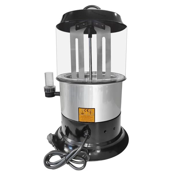 Schokoladenspender / Salep - 9 Liter - Schwarz Silber 5 Schokoladenspender / Salep - 9 Liter - Schwarz Silber – Bild 5