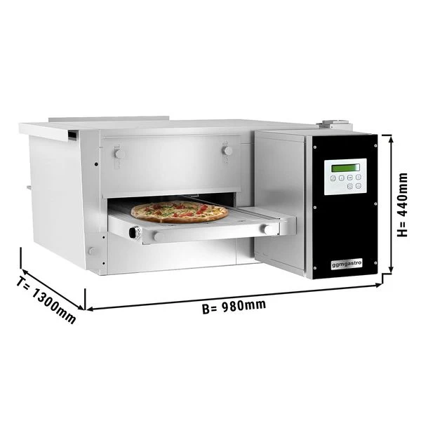 Elektro Durchlaufofen - 0,98 X 1,3m - Digital 1 Elektro Durchlaufofen - 0,98 X 1,3m - Digital