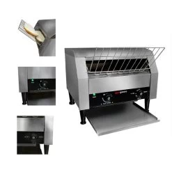 Durchlauftoaster 2,3 KW | Kettentoaster | Toaster | Conveyor -Küchen Verkauf DTKB200 Detail bc7a