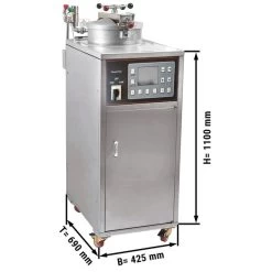 Elektrische Hochdruckfritteuse - 33 Liter - 4 KW