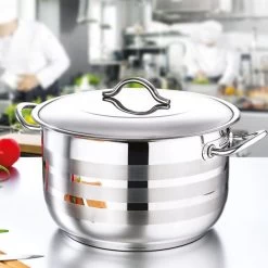 Gastro Edelstahl Kochtopf - Ø 360 Mm - 22,50 Liter -Küchen Verkauf EKJO mage 1 78ac