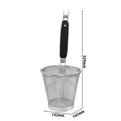 Nudelkocher - 3 KW - 6 Siebe 10 Nudelkocher - 3 KW - 6 Siebe -Küchen Verkauf ESNKJ 0 4691 1