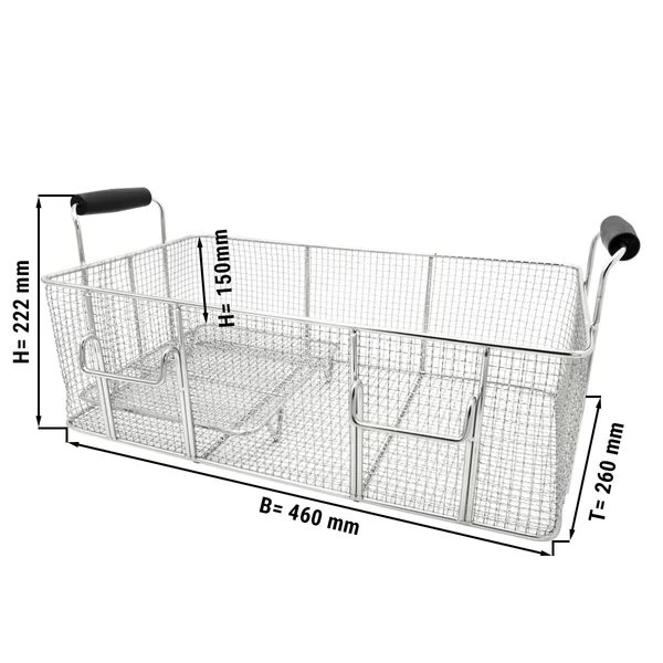 Elektro Fisch Fritteuse - 20,4 Liter - 5 KW - Mit Ablasshahn 6 Elektro Fisch Fritteuse - 20,4 Liter - 5 KW - Mit Ablasshahn – Bild 6