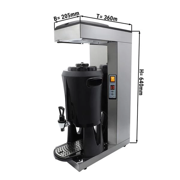 Filterkaffeemaschine - 2,5 Liter - 2,2kW - Mit Thermokinetik & Automatischer Wasserbefüllung 1 Filterkaffeemaschine - 2,5 Liter - 2,2kW - Mit Thermokinetik & Automatischer Wasserbefüllung