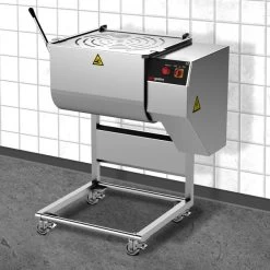 Elektrischer Fleischmischer - 185 Liter - 150 Kg - 1,5 KW - 2 Messer -Küchen Verkauf FMESP185 004 c16e