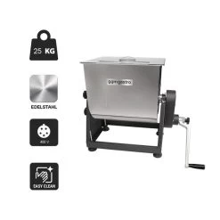 Fleischmischer - 28 Liter - 25 Kg - Manuell -Küchen Verkauf FMFC25 icons 21c2
