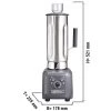 HAMILTON BEACH | Foodmixer EXPEDITOR - 1,8 Liter - 745 Watt - Edelstahlbehälter