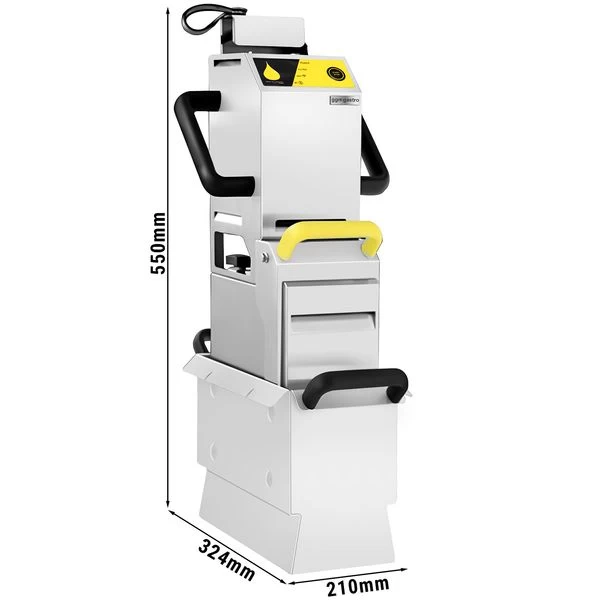 Tragbarer Frittierölfilter - 100 Liter/Minute - Für Ab 20 Liter Fritteusen 1 Tragbarer Frittierölfilter - 100 Liter/Minute - Für Ab 20 Liter Fritteusen