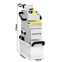 Tragbarer Frittierölfilter - 50 Liter/Minute - Für Max. 20 Liter Fritteusen