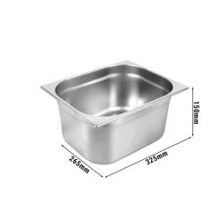 GN Behälter 1/2 - Tiefe 150 Mm