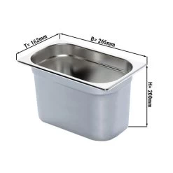 GN Behälter 1/4 - Tiefe 200 Mm