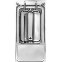 Gas Fritteuse - 20 Liter - 17,5 KW - Mit Automatischer Korbanhebung & Ölfiltersystem -Küchen Verkauf GFEKALB20 detail 1 da28