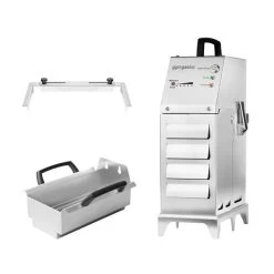 Tragbarer Akku-Frittierölfilter - 30 Liter/Minute - Für Max. 12 Liter Fritteusen 17 Tragbarer Akku-Frittierölfilter - 30 Liter/Minute - Für Max. 12 Liter Fritteusen -Küchen Verkauf GFR30B detail 4 de92