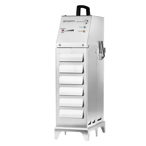 Tragbarer Akku-Frittierölfilter - 80 Liter/Minute - Für Ab 20 Liter Fritteusen 2 Tragbarer Akku-Frittierölfilter - 80 Liter/Minute - Für Ab 20 Liter Fritteusen – Bild 2