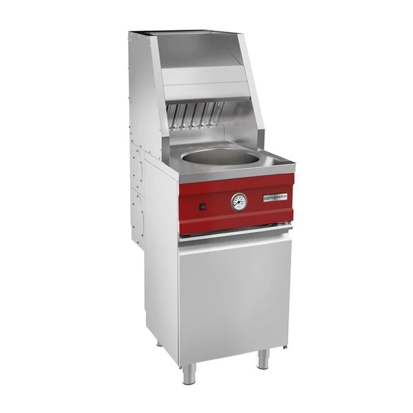 Gas Fritteuse - Rund - 13 Liter - 17 KW - Inkl. Abzug 2 Gas Fritteuse - Rund - 13 Liter - 17 KW - Inkl. Abzug – Bild 2