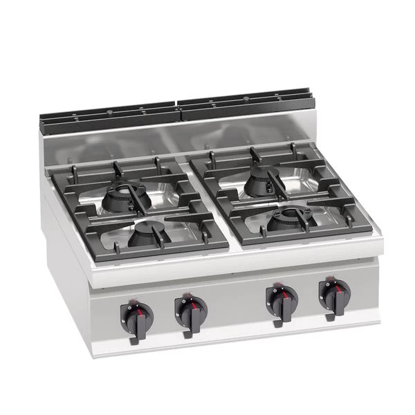 Gasherd - 28 KW - 4 Brenner 7 Gasherd - 28 KW - 4 Brenner – Bild 7