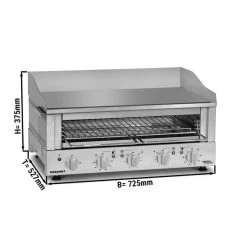 ROBAND | Griddle Toaster 700 - 5,9 KW - Grill & Salamander