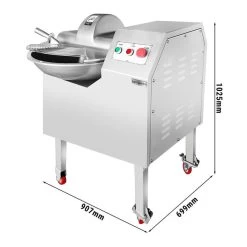Horizontaler Cutter - 20 Liter - 1,5 KW - 230 Volt - 1440rpm