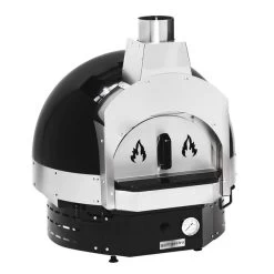 Holz Pizzaofen - Schwarz - Höhe: 0,83m - Inkl. Untergestell -Küchen Verkauf HPOUE8S 5 2 8837 1