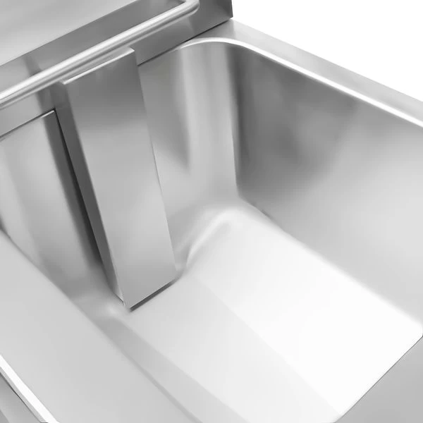 Induktions-Fritteuse - 8 Liter - 3,5 KW - Ablasshahn 7 Induktions-Fritteuse - 8 Liter - 3,5 KW - Ablasshahn – Bild 7