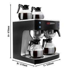 Kaffee Maschine - 2x 1,8 Liter