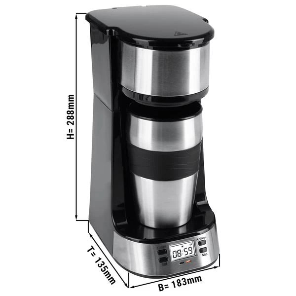 BEEM | Single-Kaffeemaschine Thermo2GO - 750 Watt 1 BEEM | Single-Kaffeemaschine Thermo2GO - 750 Watt