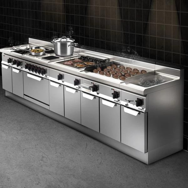 Elektroherd - 10,4 KW - 4 Platten Eckig 5 Elektroherd - 10,4 KW - 4 Platten Eckig – Bild 5