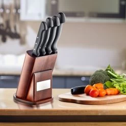 Messerblock Mit Messer 5 Teilig -Küchen Verkauf MBOM mage 1 caa4