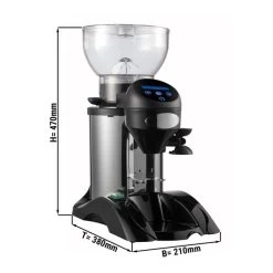 Kaffeemühle - Edelstahl - 1kg - 275 Watt - 77dB