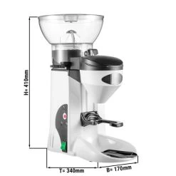 Kaffeemühle - Weiß - 1kg - 270 Watt - 77dB