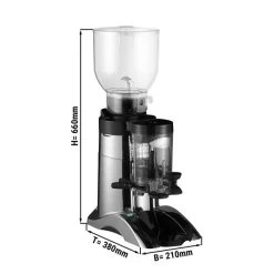 Kaffeemühle - Silber - 2kg - 400 Watt - 63dB