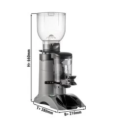 Kaffeemühle - Grau - 2kg - 400 Watt - 63 DB