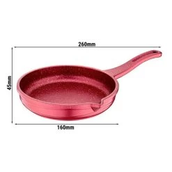 Mini Antihaft Gußpfanne - Ø 140 Mm - Höhe 28 Mm