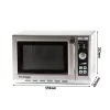 Mikrowelle - 34 Liter - 1,1 KW - Manuell