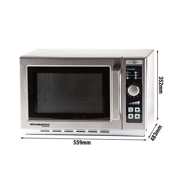 Mikrowelle - 34 Liter - 1,1 KW - Manuell 1 Mikrowelle - 34 Liter - 1,1 KW - Manuell