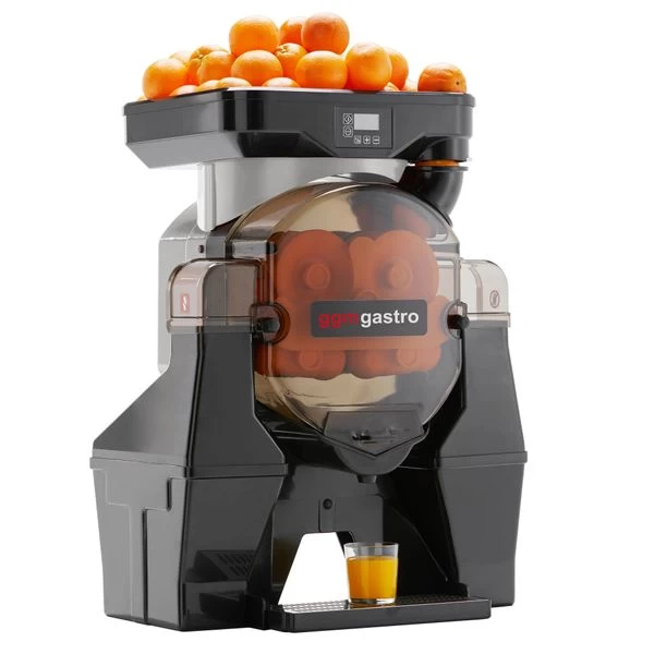 Elektrische Orangenpresse - Silber - Manuelle Zufuhr - Inkl. Automatischem Reinigungsmodus 2 Elektrische Orangenpresse - Silber - Manuelle Zufuhr - Inkl. Automatischem Reinigungsmodus – Bild 2