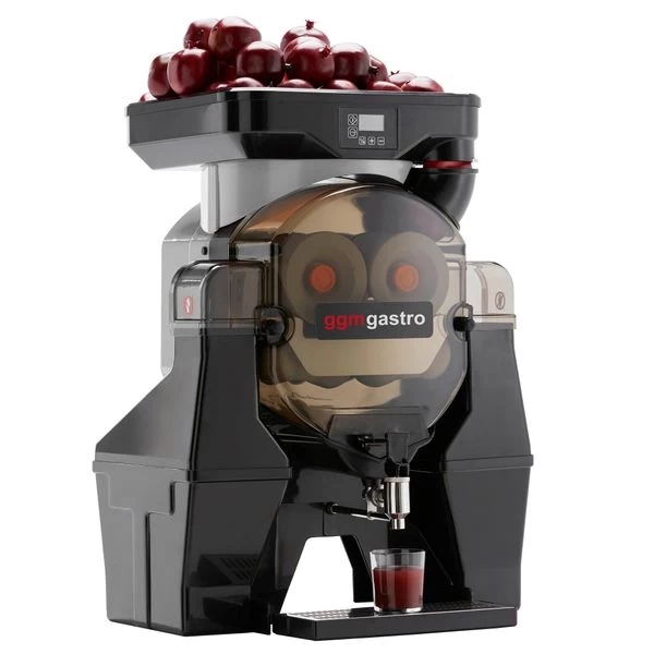 Elektrische Fruchtsaftpresse - Silber - Manuelle Zufuhr - Inkl. Ablasshahn & Reinigungsmodus 2 Elektrische Fruchtsaftpresse - Silber - Manuelle Zufuhr - Inkl. Ablasshahn & Reinigungsmodus – Bild 2