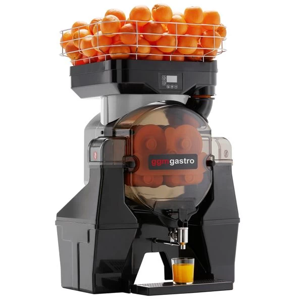 Elektrische Orangenpresse - Silber - Automatische Zufuhr - Inkl. Ablasshahn & Reinigungsmodus 2 Elektrische Orangenpresse - Silber - Automatische Zufuhr - Inkl. Ablasshahn & Reinigungsmodus – Bild 2